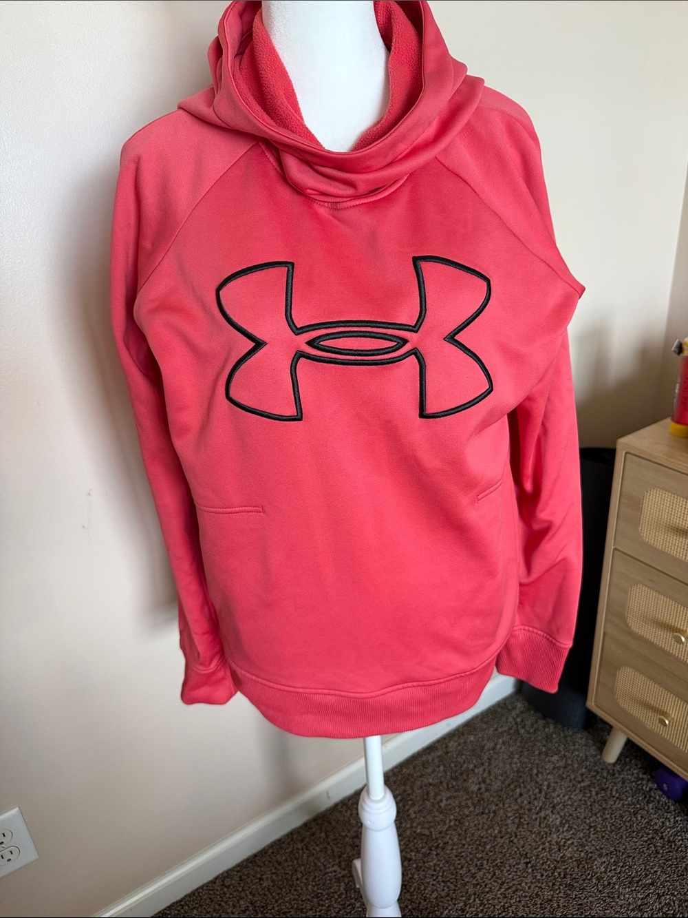 Under Armour Women's Coral Cowl-Neck Pullover Hoodie